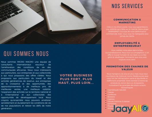 Vente de Services à Dakar dès 0 FCFA - Emploi & service