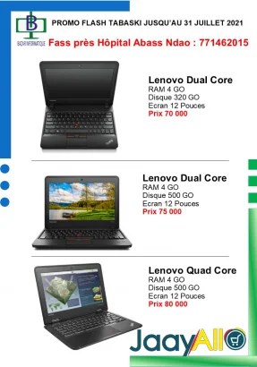 Vente de Ordinateurs à Gueule Tapee Fass Colobane dès 0 FCFA - Multimédia