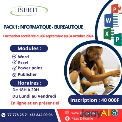 Vente de Cours particuliers à Dakar dès 40000 FCFA - Emploi & service