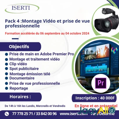 Vente de Formations à Dakar dès 40000 FCFA - Emploi & service